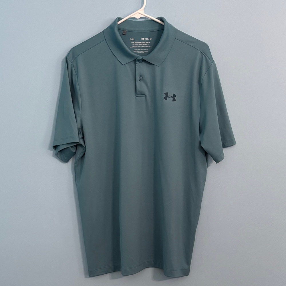 Under Armour Men's Blue Polo Shirt